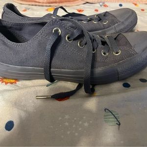 Grey Purple Converse